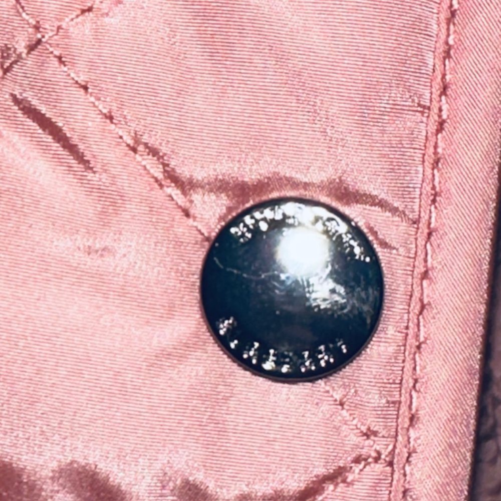Burberry Pink Quilted Kids Jacket - Picture 5 of 13